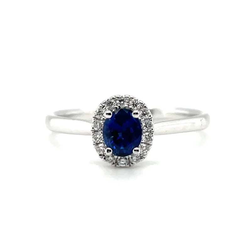 sapphire diamond ring from donna jewelry chicago