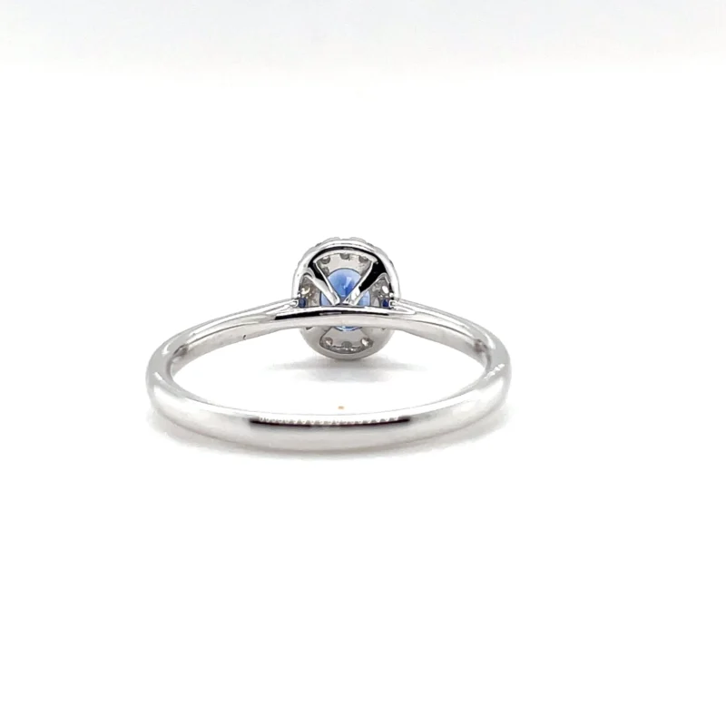 sapphire diamond ring from donna jewelry chicago