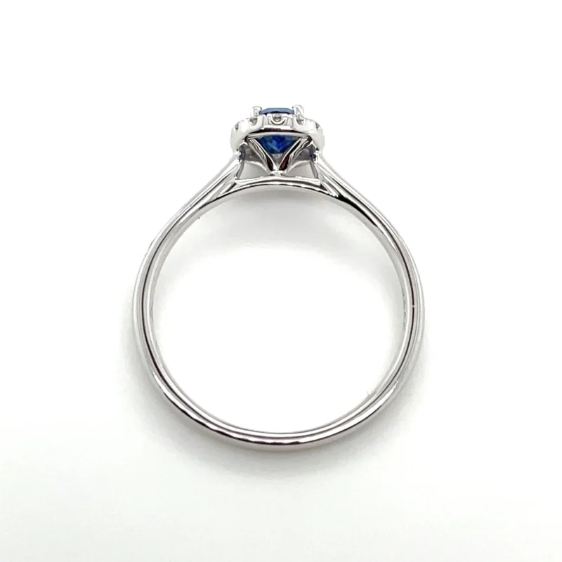 sapphire diamond ring from donna jewelry chicago