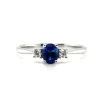 sapphire diamond ring from donna jewelry chicago