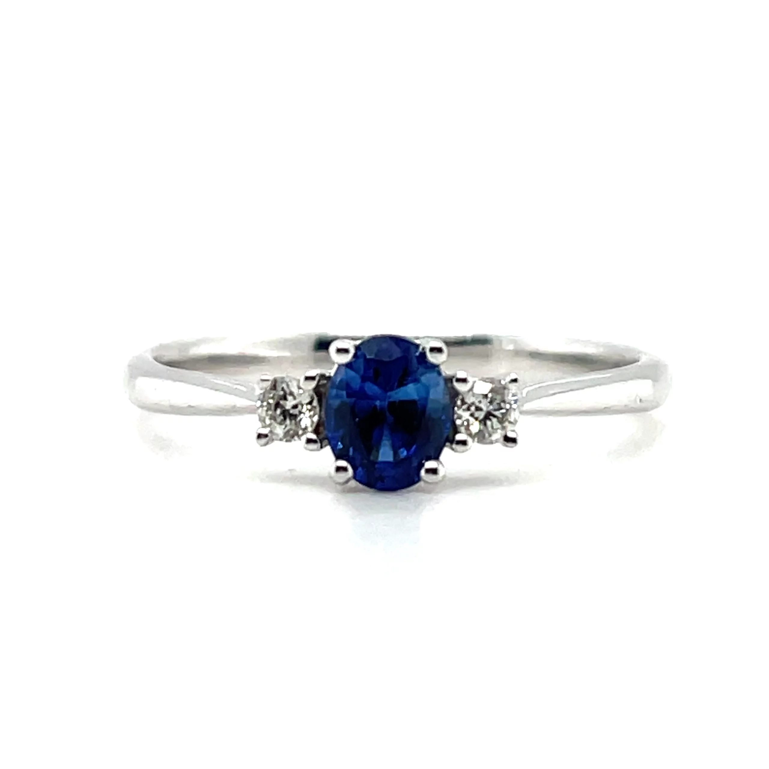 sapphire diamond ring from donna jewelry chicago