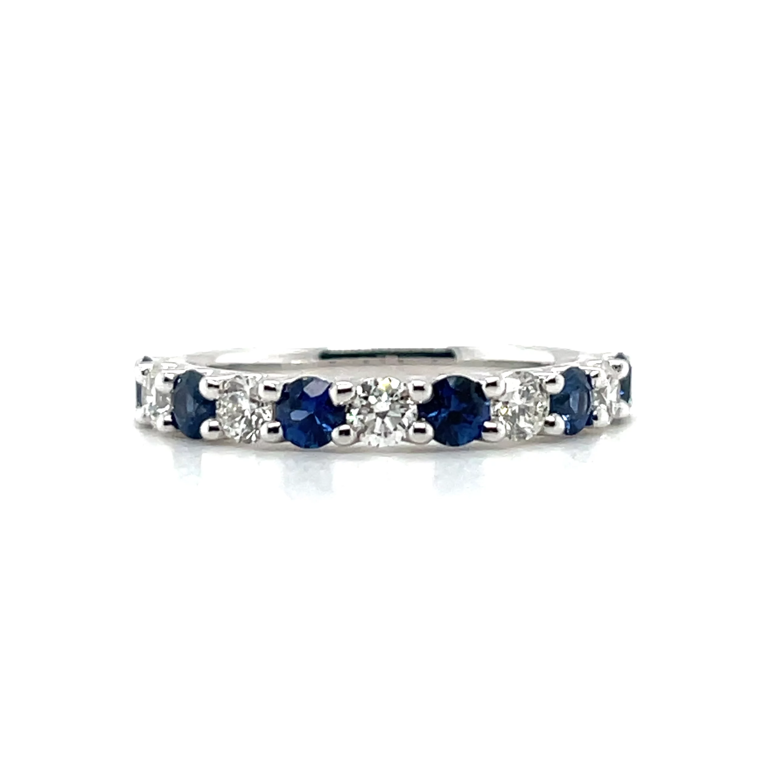 sapphire diamond ring band from donna jewelry chicago