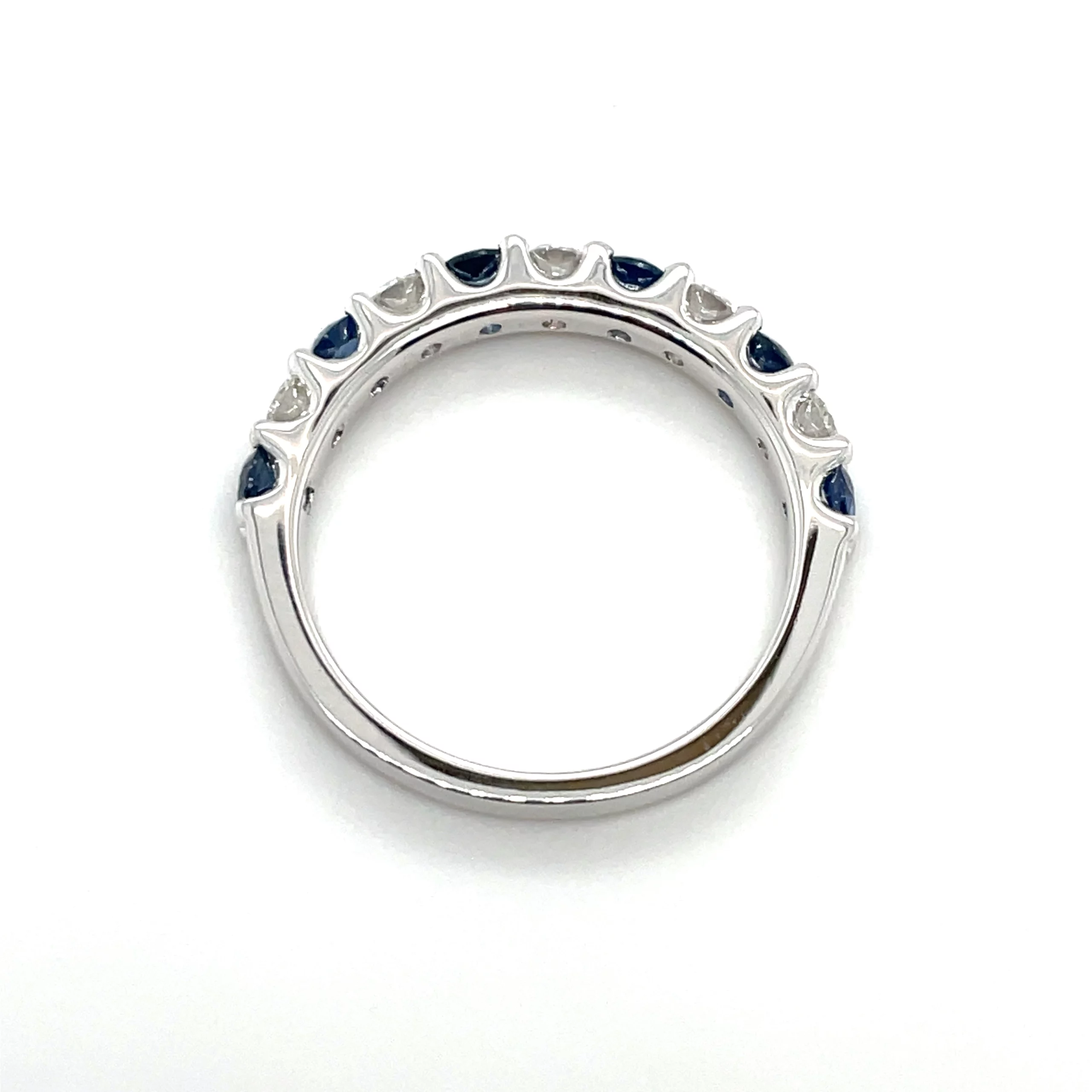 sapphire diamond ring band from donna jewelry chicago