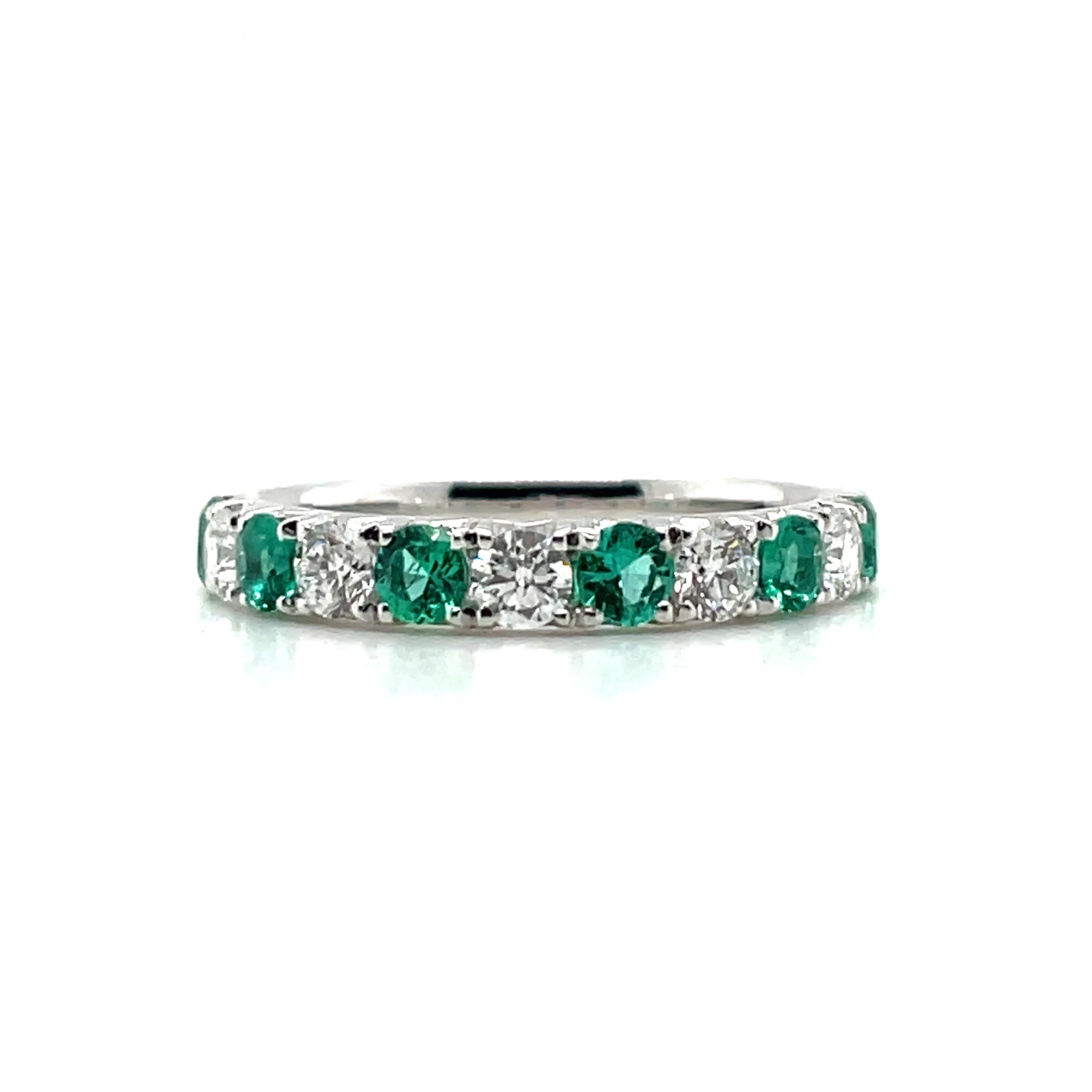 emerald diamond ring from donna jewelry chicago