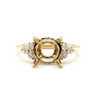 2ct engagement ring yellow gold