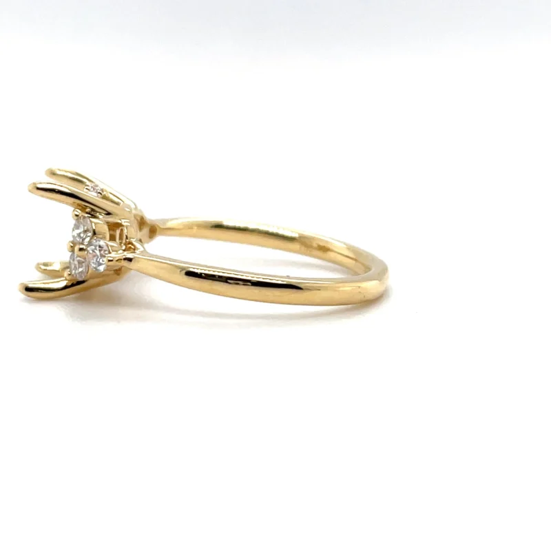 2ct engagement ring yellow gold