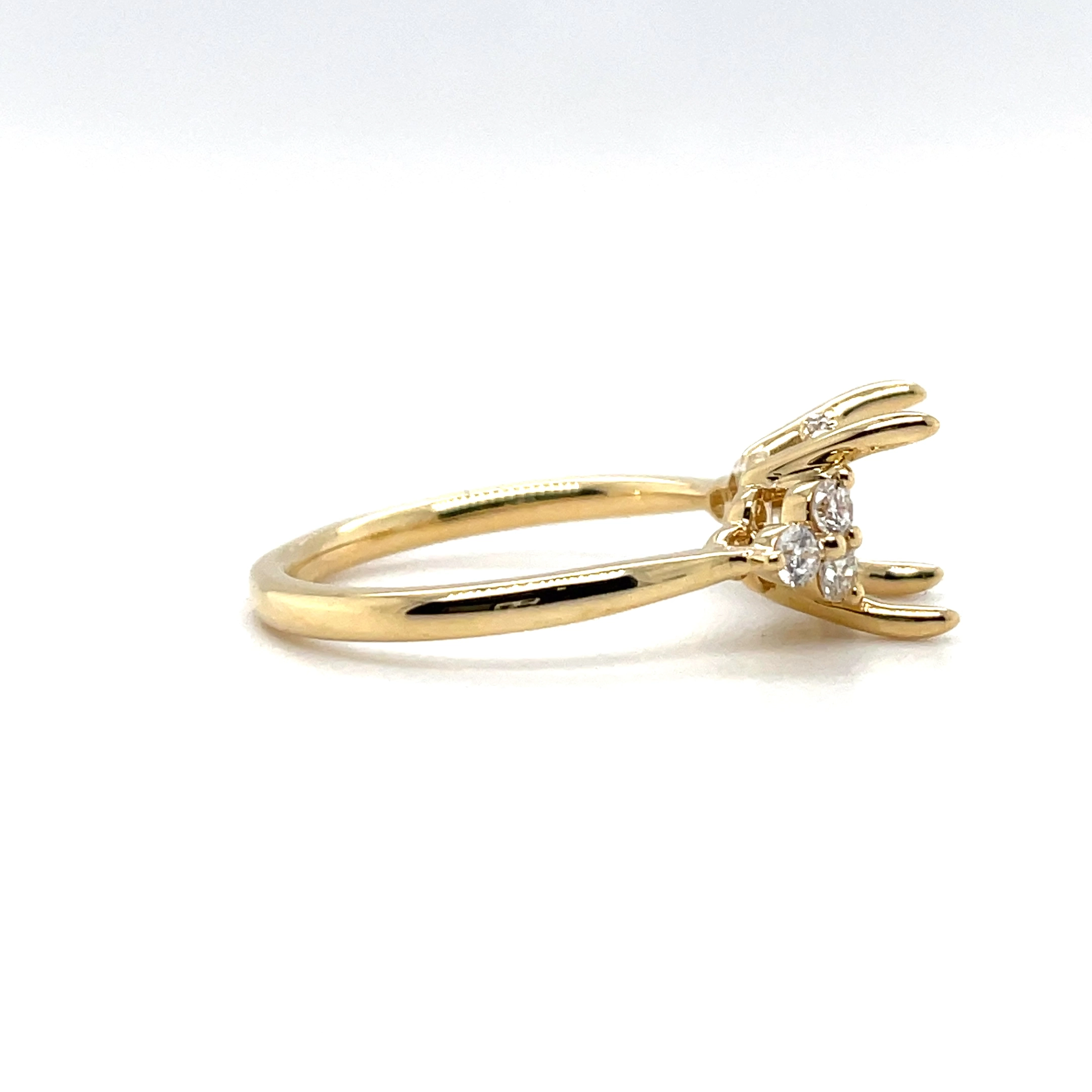 2ct engagement ring yellow gold
