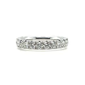 eternity diamond wedding band from donna jewelry in chicago