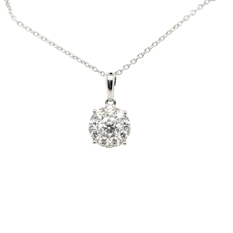 diamond pendant from donna jewelry company in chicago