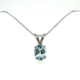 aqua stone necklace chicago